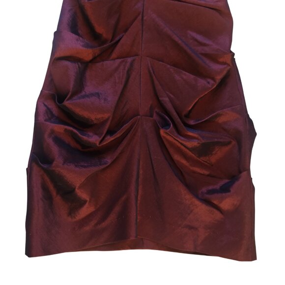 Hailey By Adriana Papell Red Rose Cocktail Dress - Picture 8 of 15